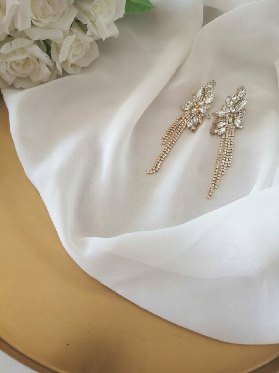 Kolczyki Sublime White Marka Inna marka