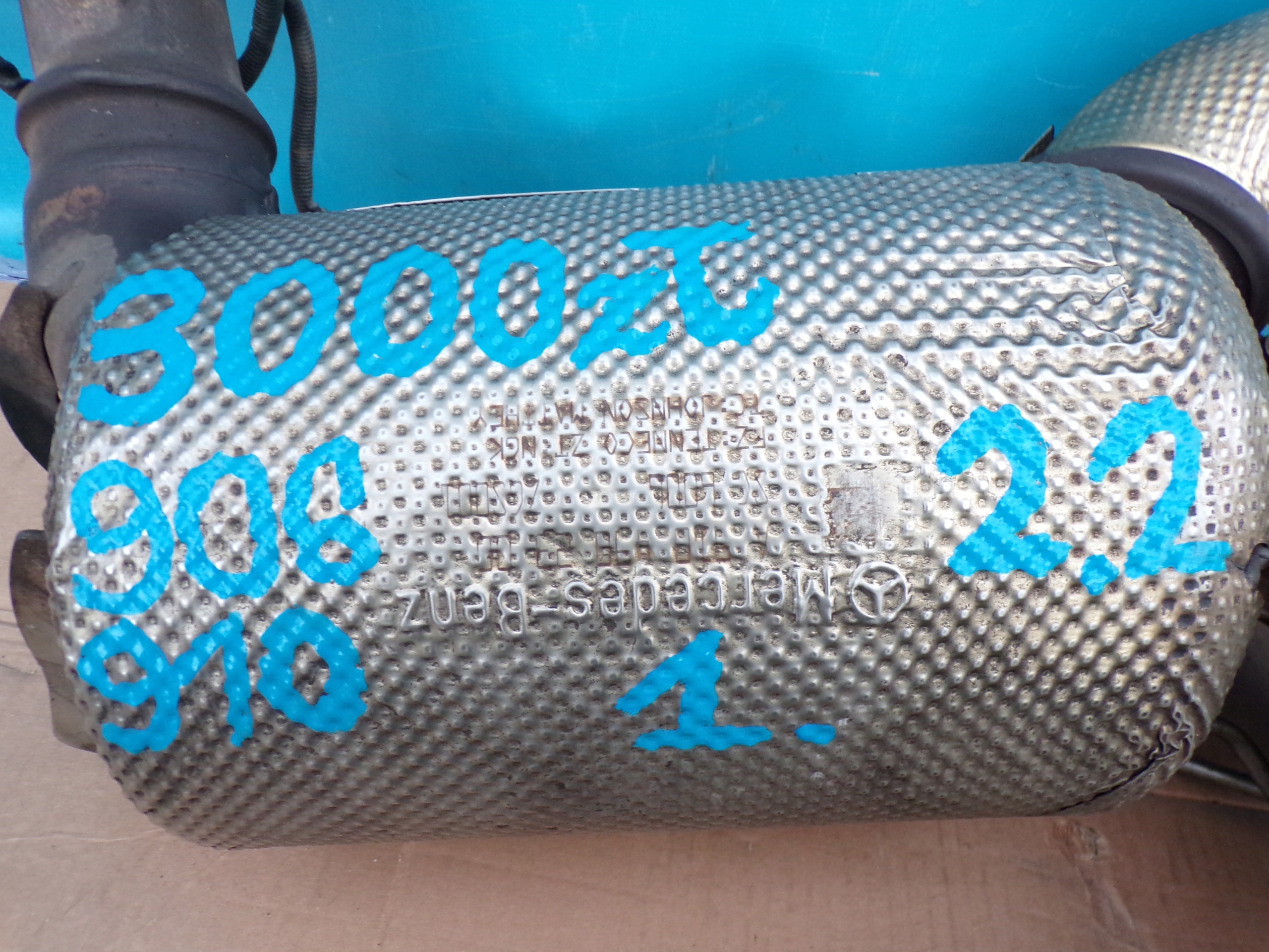 SPRINTER 910 2.2 17- filter czastek stalych DPF complete NAPED front