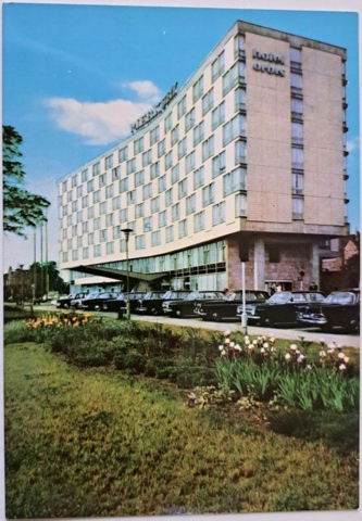 POCZTÓWKA - POZNAŃ - HOTEL MERKURY - PRL !