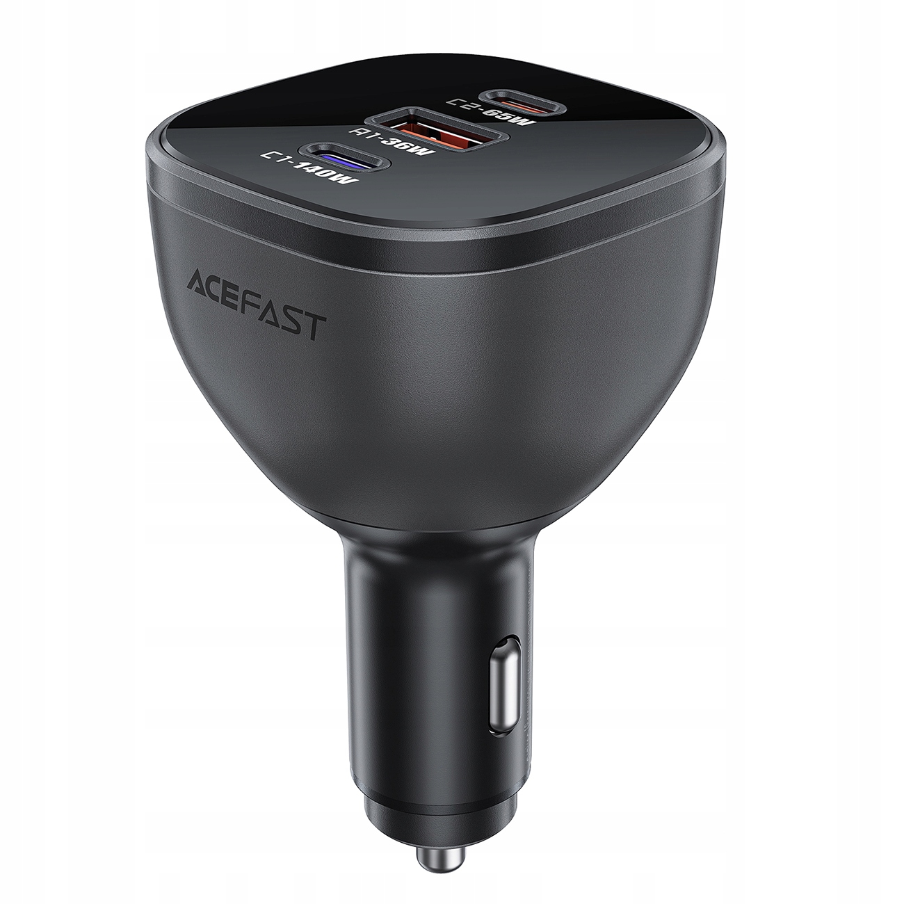 Nabíjačka do auta B14 165W 2x Usb-c 1x Usb-a čierna