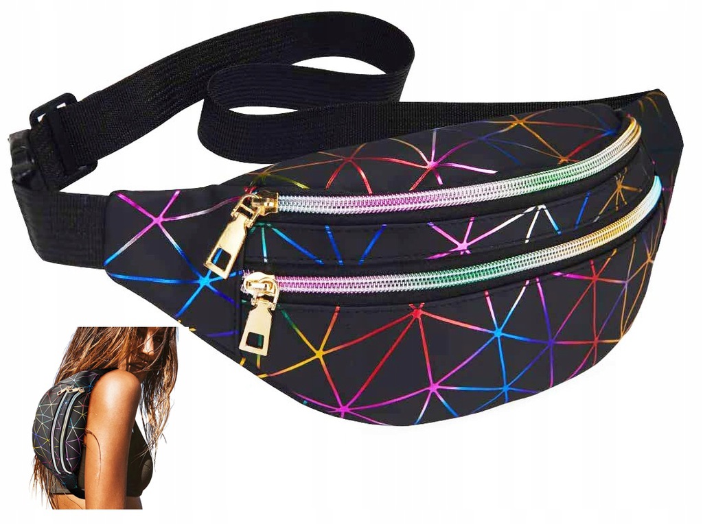 

Saszetka Damska Nerka Biodrówka Torebka Z Paskiem