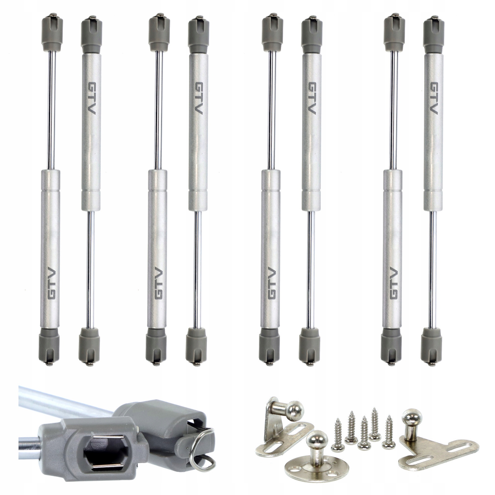 

Podnośnik meblowy gazowy siłownik 50N teleskopowy