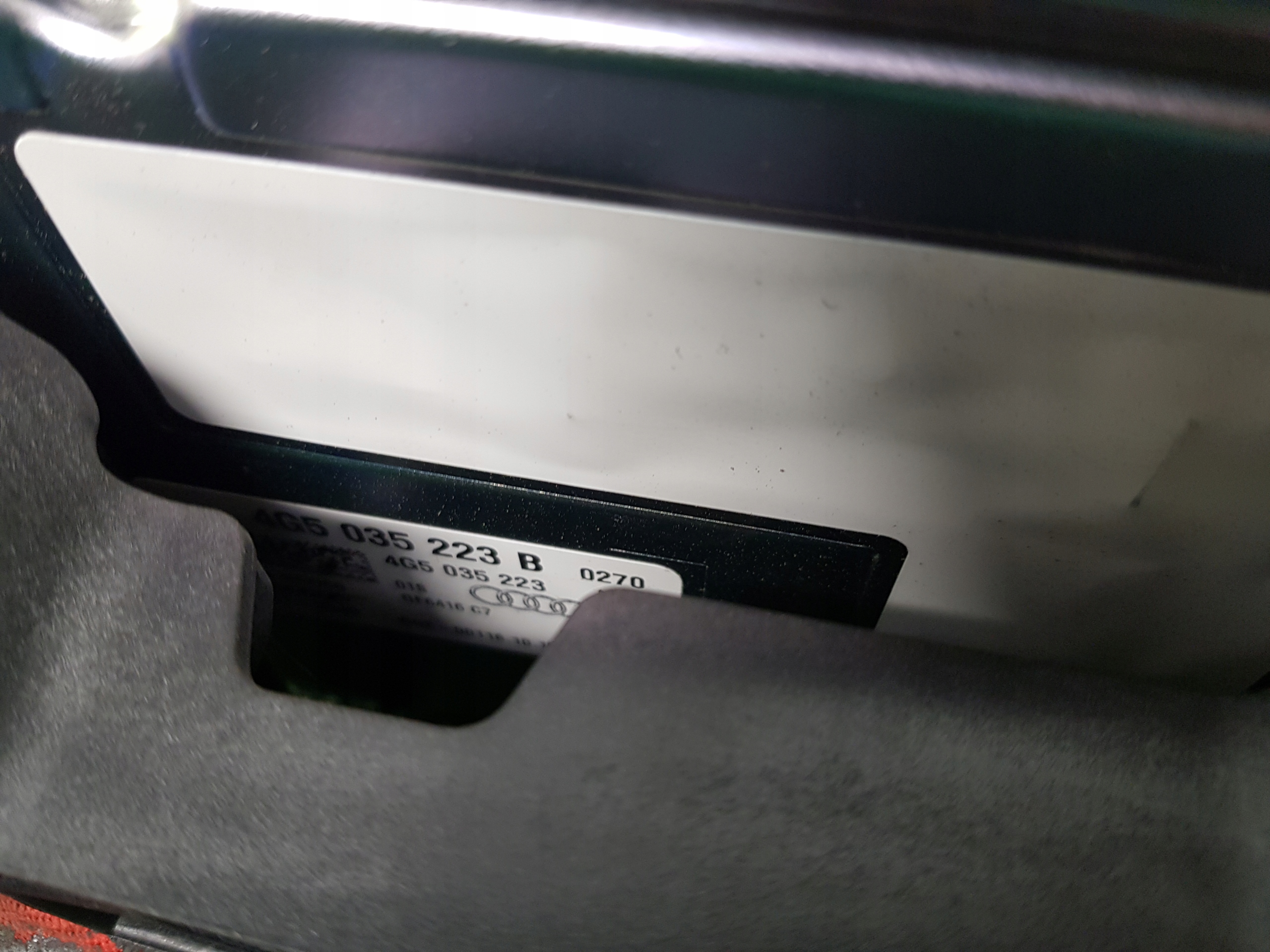 amplifier AUDIO AUDI A6-C7 4G5035223B