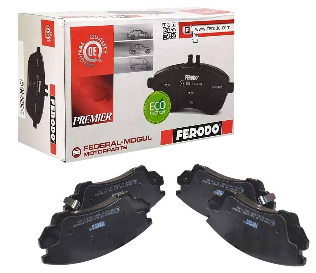 Ferodo гальмівні колодки FDB497P