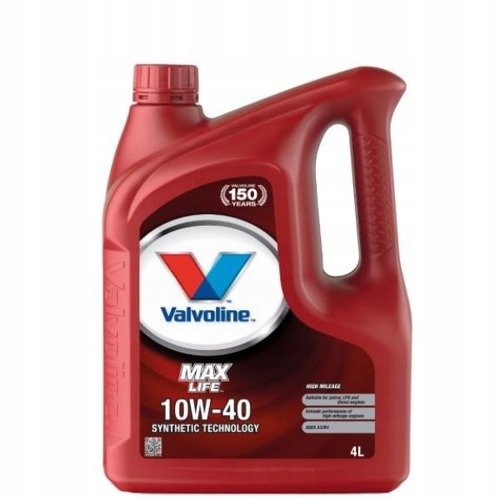 

Olej Silnikowy 10W40 Valvoline Maxlife 4L