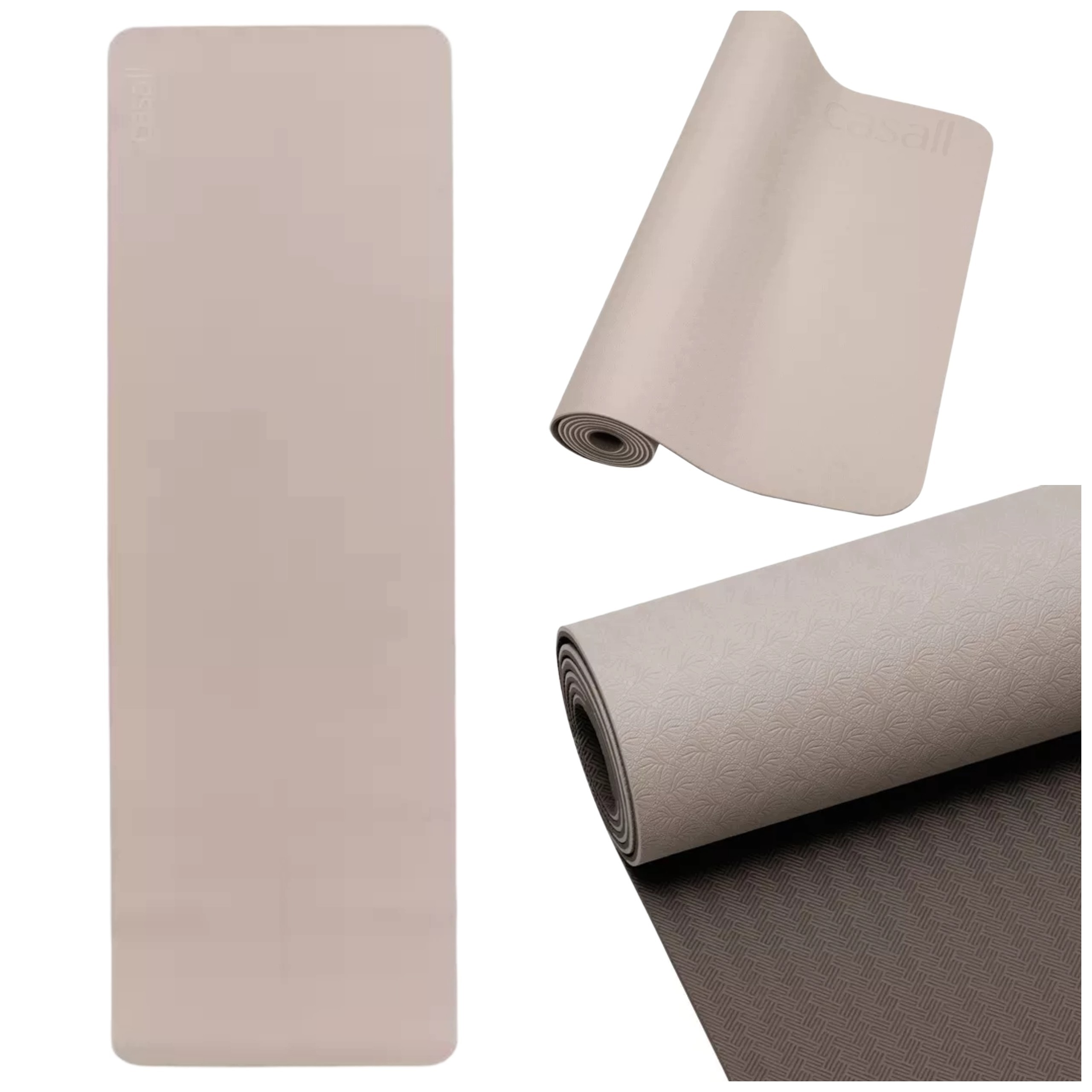 Podložka na jógu Casall Yoga Mat Position 4 mm béžová