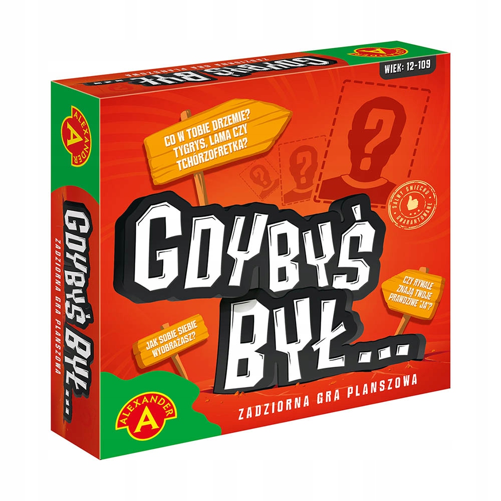 Gra Planszowa Rodzinna Planszówka Dla Dzieci 6 Lat Gdybyś był... Alexander