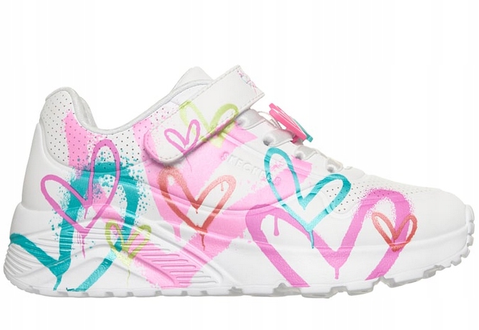 Buty młodzieżowe Skechers Uno Lite 314966L-WMLT r. 36 Biały