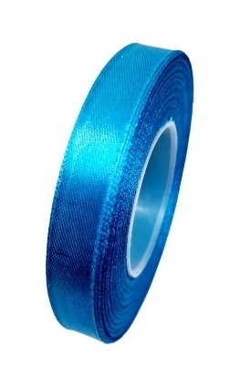 wstążka Tasiemka satynowa 12 mm 32 mb Turkus