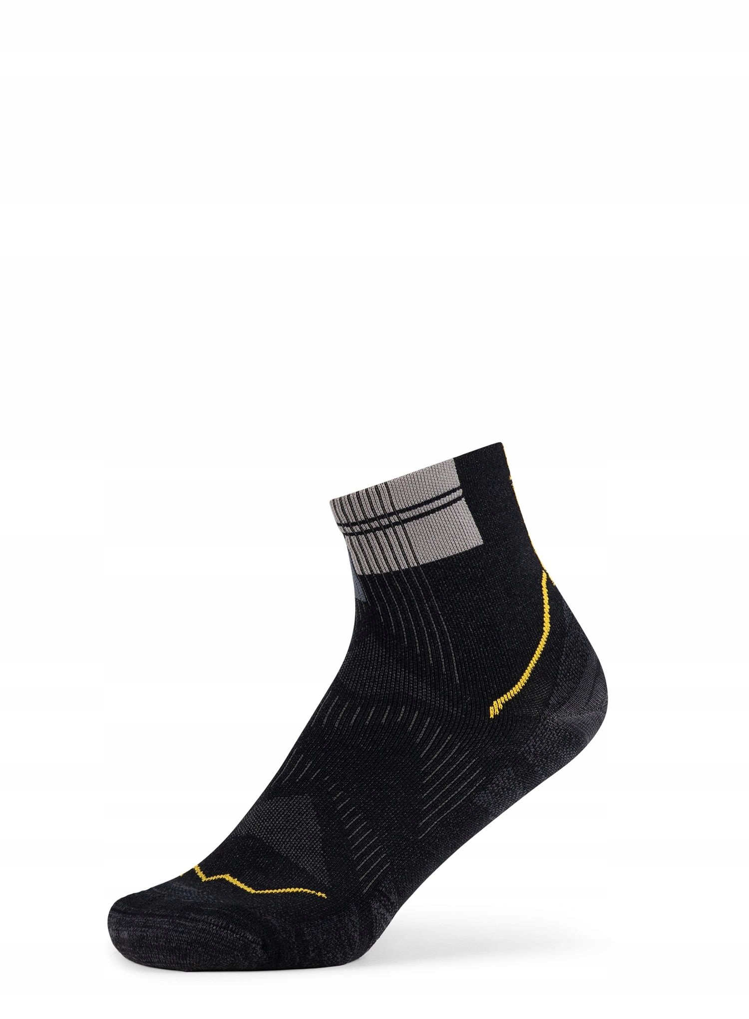 Skarpety biegowe Buff Coolnet Quarter Sock Cq graphite 42-44