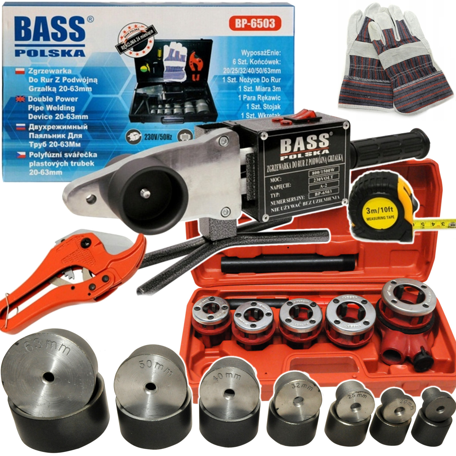 

Zgrzewarka Do Rur Pp Pcv 16-63mm Gwintownica 5