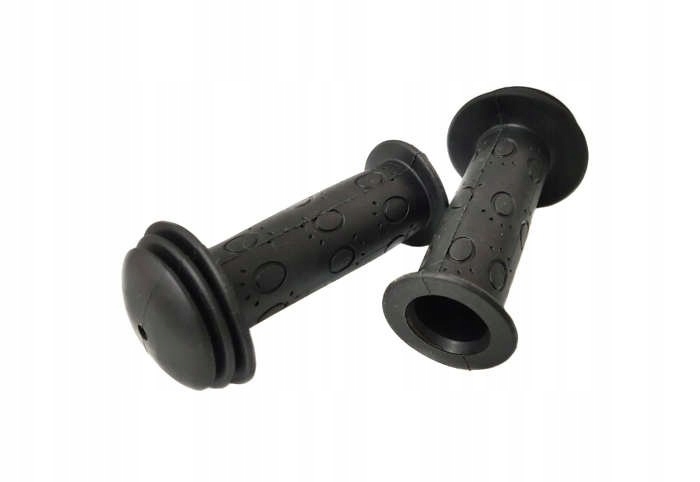 RĄCZKI UCHWYTY CHWYTY GUMOWE DO ROWERU CZARNE