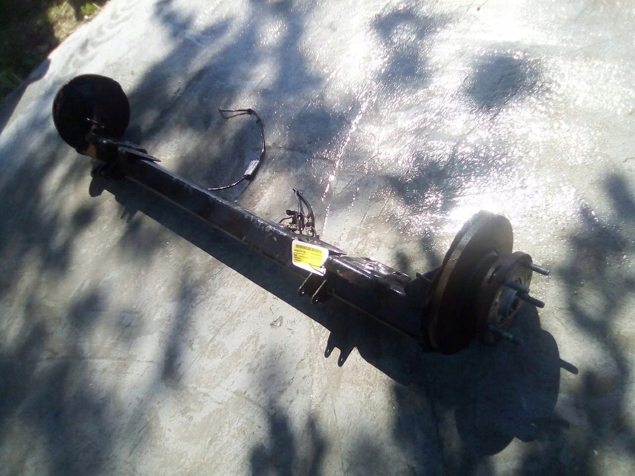 OŚ TYLNA BELKA TYŁ FORD TRANSIT VII ABS