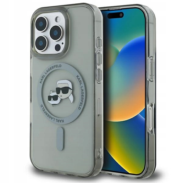 pouzdro Karl Lagerfeld IML obal pro iPhone 16 kryt Max