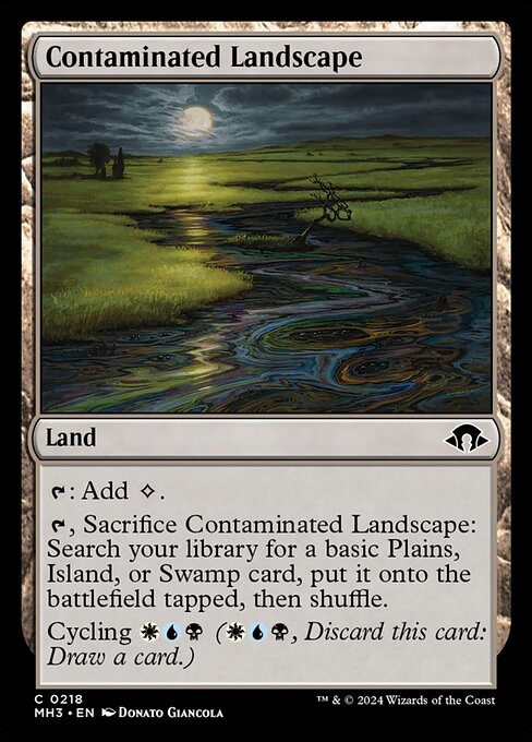 MtG: Contaminated Landscape (MH3)