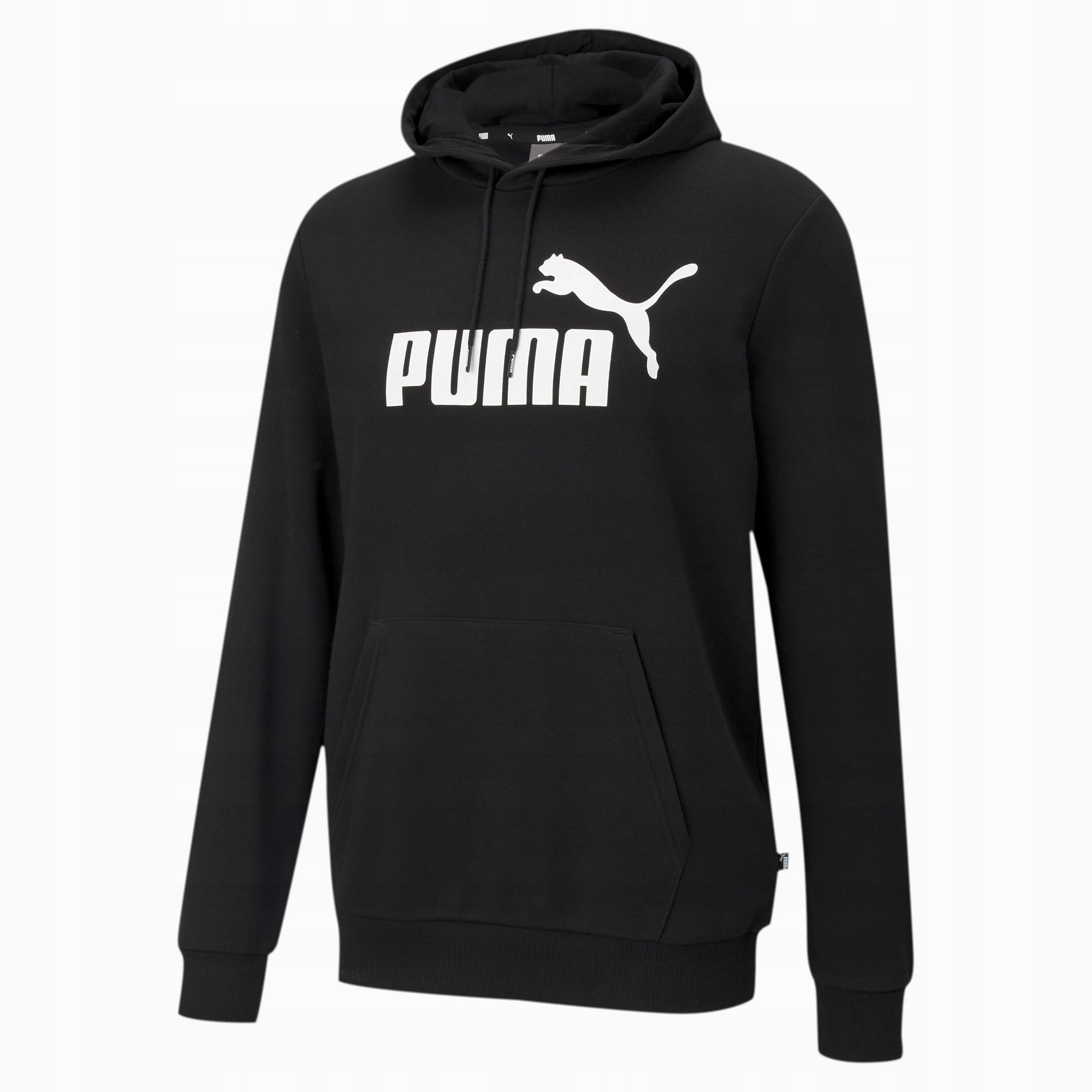Sportovní mikina pánská Puma Ess Big Logo vel. S klokanka s kapucí černá