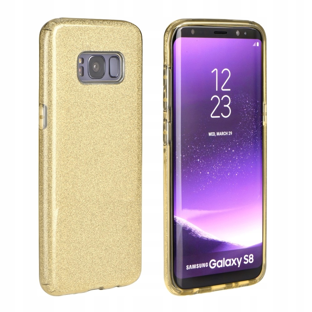 

Futerał Forcell Shining do Samsung A32 5G zloty