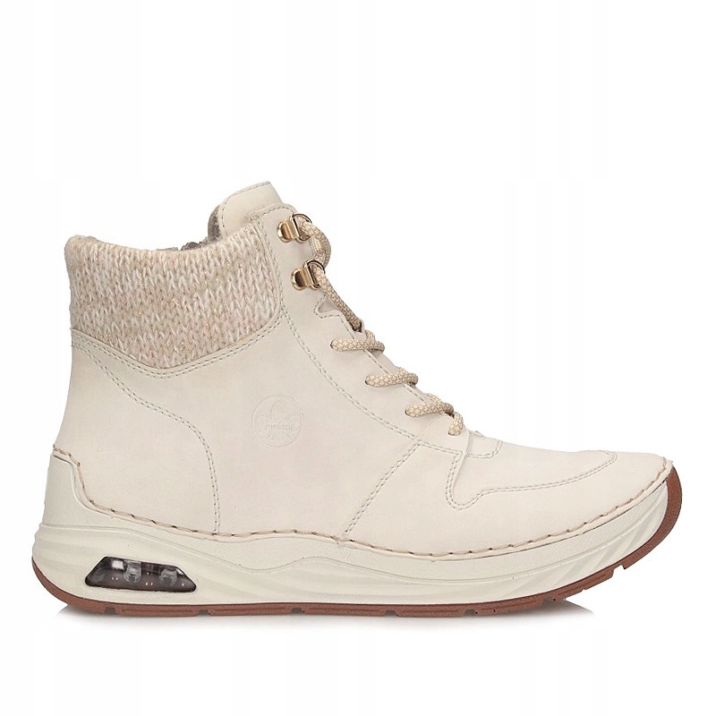 Stylové šněrovací dámské kotníkové boty Rieker 44555-60