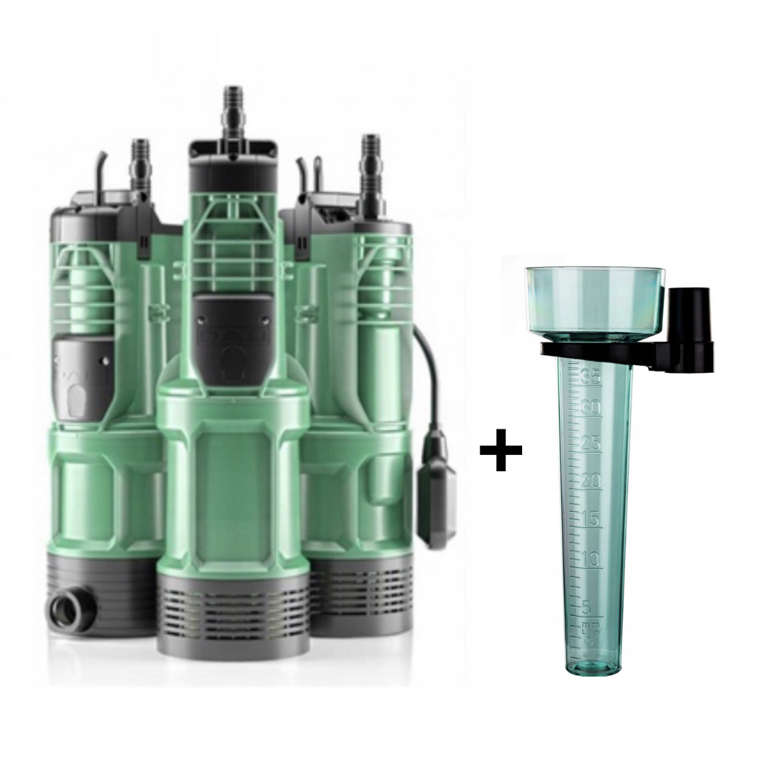 Pumpa Divertron 650 Nový Model II Generácia Dab Dažďový Merač Zdarma