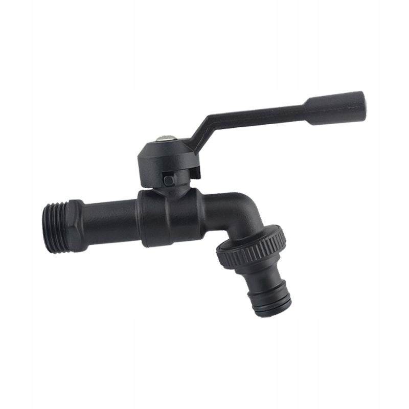 Zewnętrzny kran z wężem ogrodowym z podwójnym wylotem A Typ montażu inna