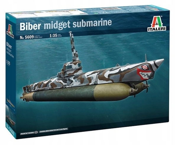 1:35 U-Boat „Biber“ Ponorka Midget