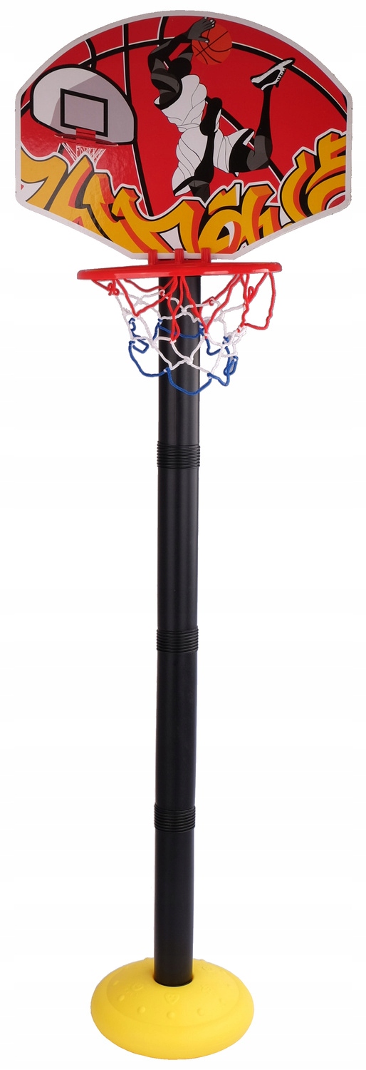 ZESTAW DO KOSZYKÓWKI DLA DZIECI KOSZ PIŁKA 109 CM Rodzaj zestaw do koszykówki