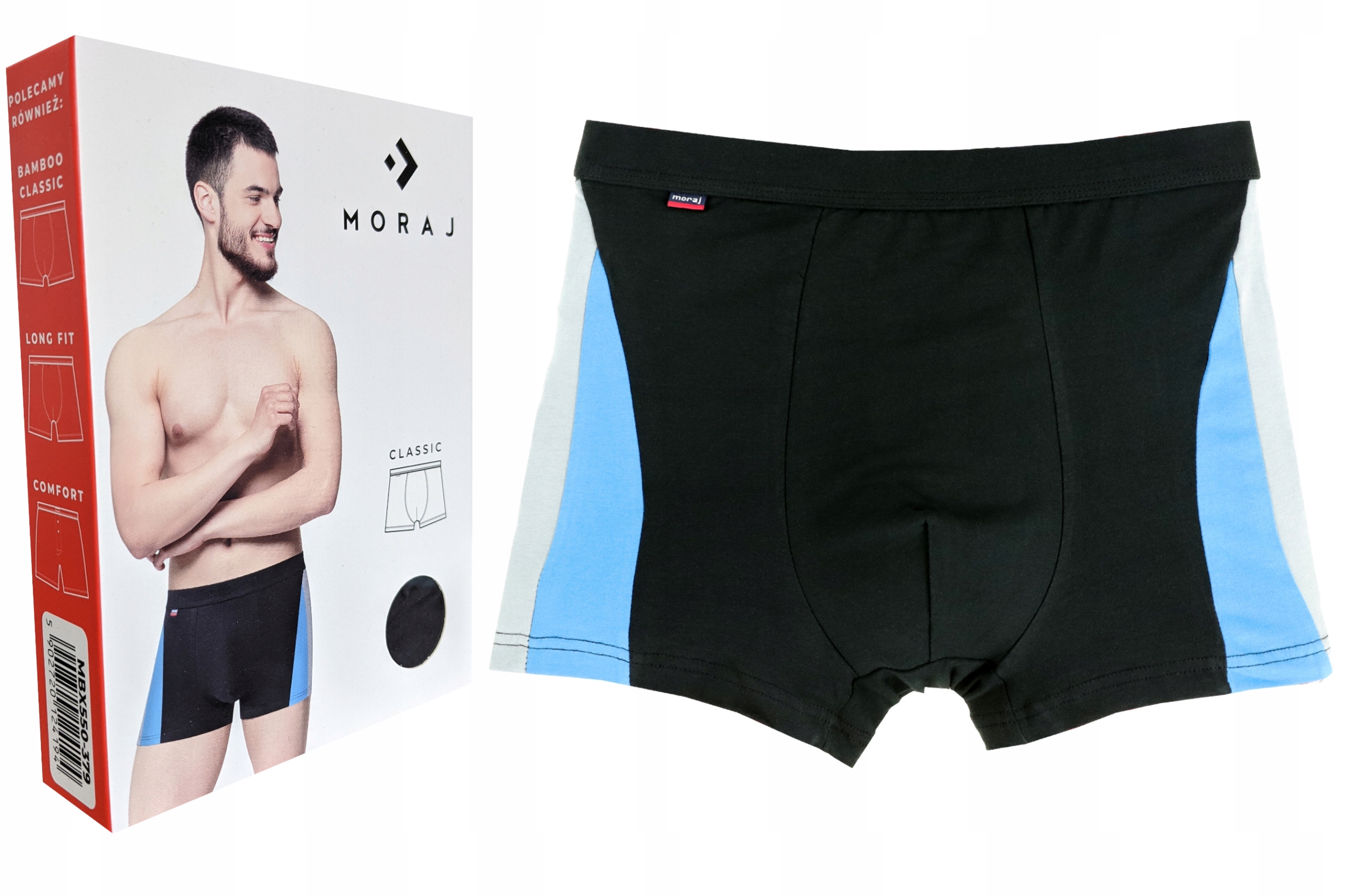 

Moraj Bokserki Męskie Klasyczne Bawełna XL