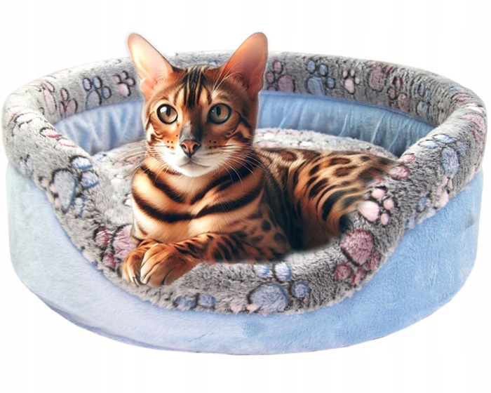 Kotec potah pelíšek , lehátko, místo na spaní pro kočky , britská ragdoll kočka ⌀45