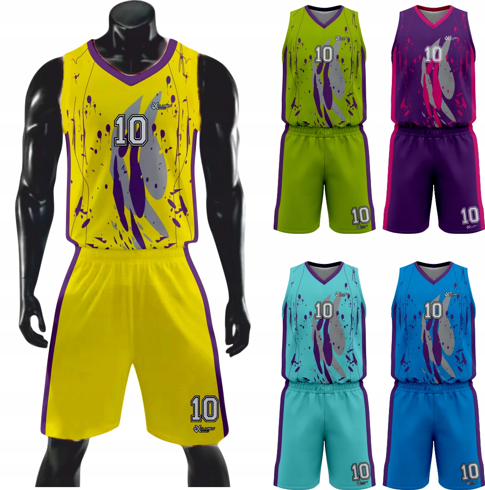 Strój Koszykarski Koszykówka Nadruk GRATIS