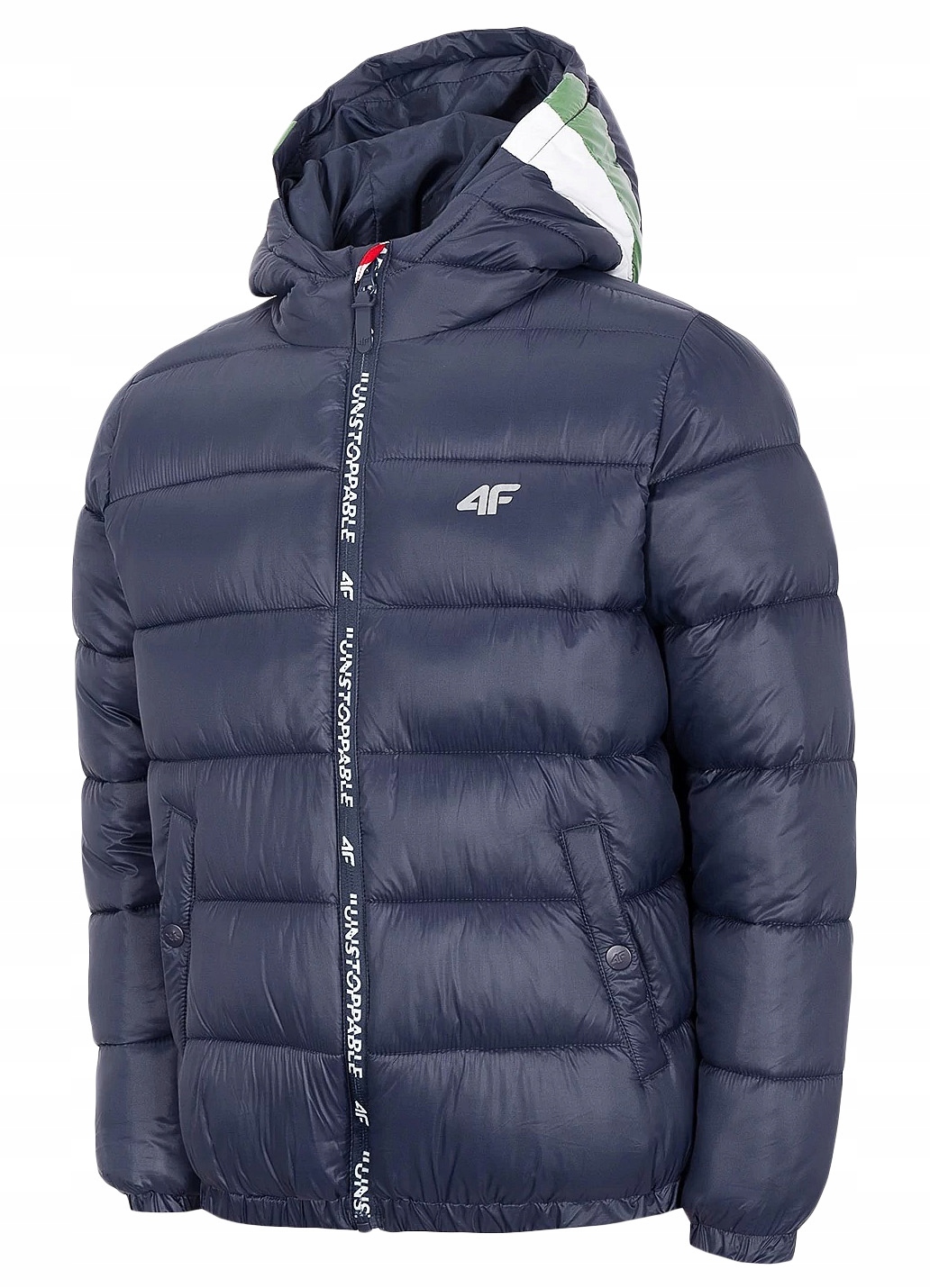 

Kurtka Puchowa zimowa 4F pikowana JKUMP003 140