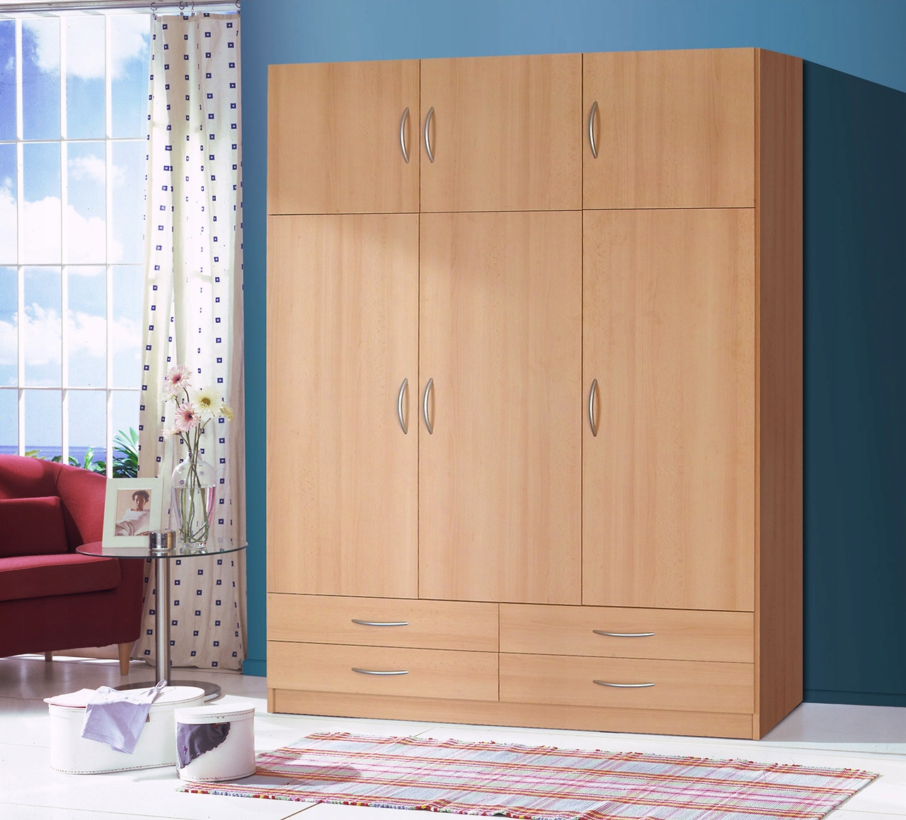 Szafa ODILLO buk Głębokość 55 cm