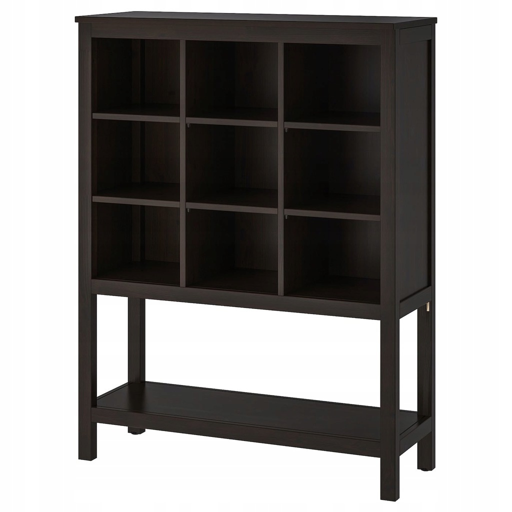 HEMNES szafka regał z 9 przegrodami wenge IKEA (503.803.85) • Cena