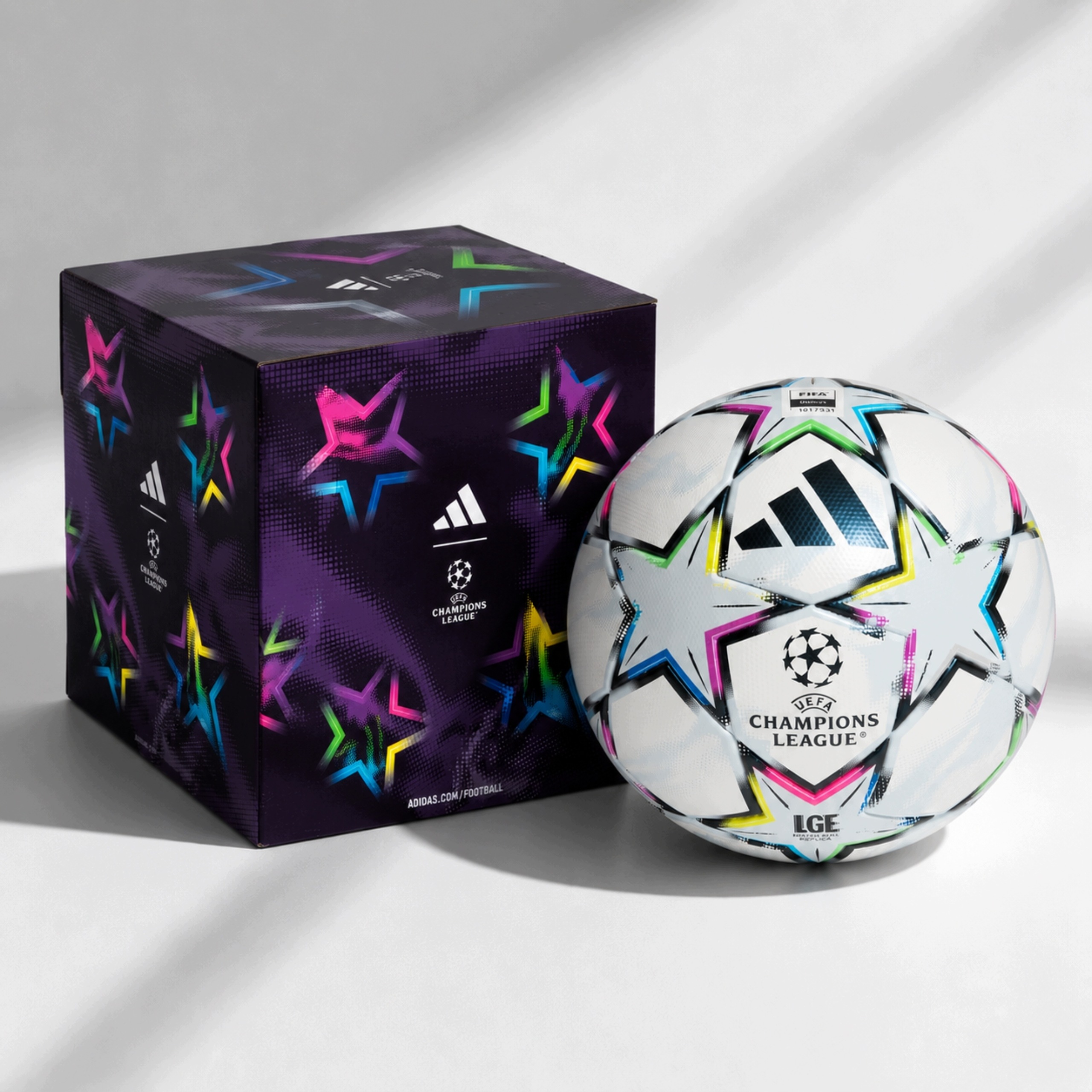Piłka Nożna Dla Dziecka Adidas Liga Mistrzów 26/27 W Pudełku