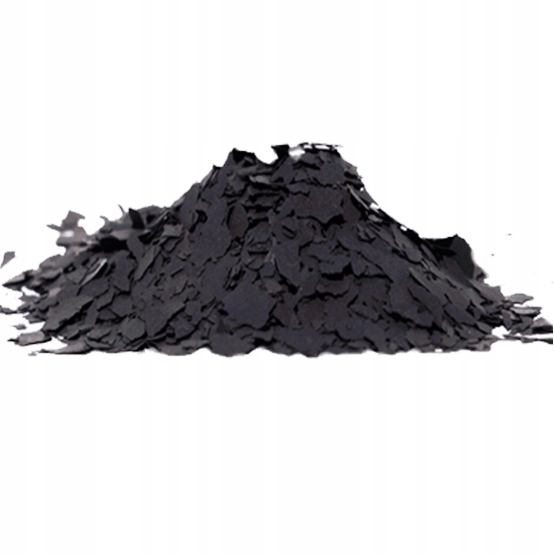 Płatki dekoracyjne do posadzek żywic grafitowy 100g
