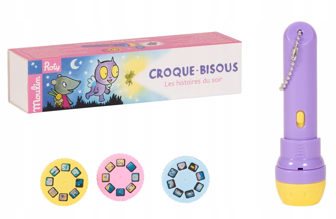 Latarka Projektor Przygody Duszka Moulin Roty