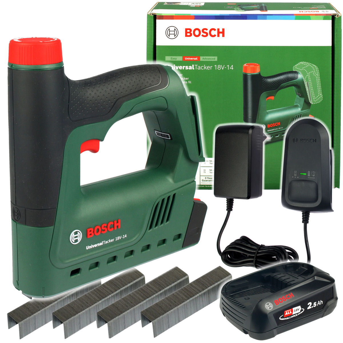 

Zszywacz Akumulatorowy UniversalTacker 18V Bosch