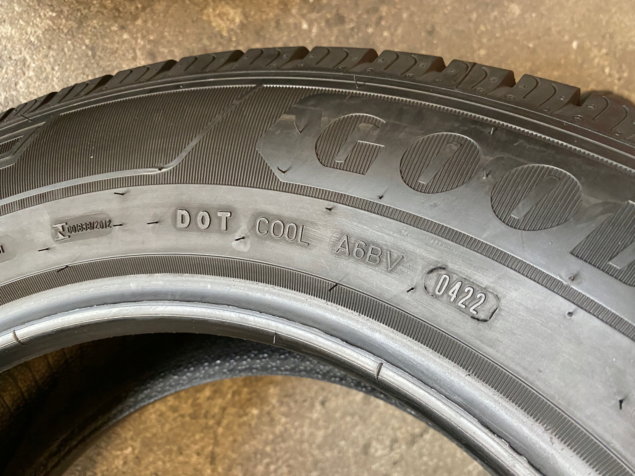 2 tyres summer 215/65R16C Goodyear EfficientGrip Cargo as new 2022r