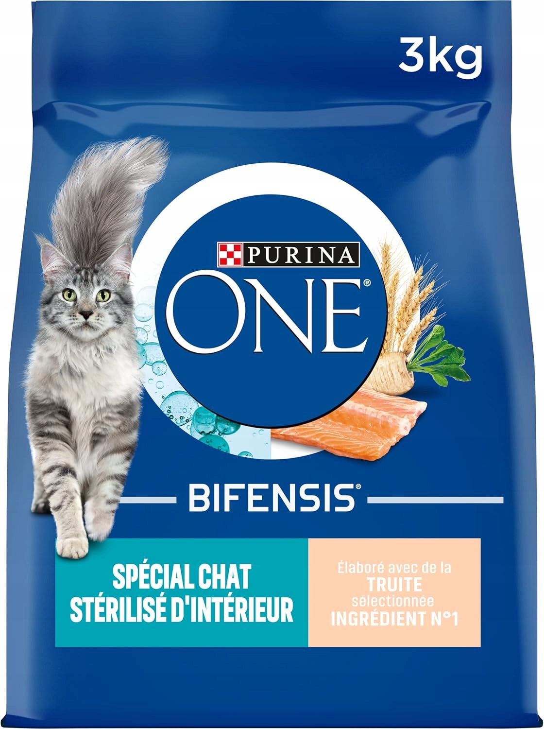 Purina One karma sucha pstrąg 3 kg