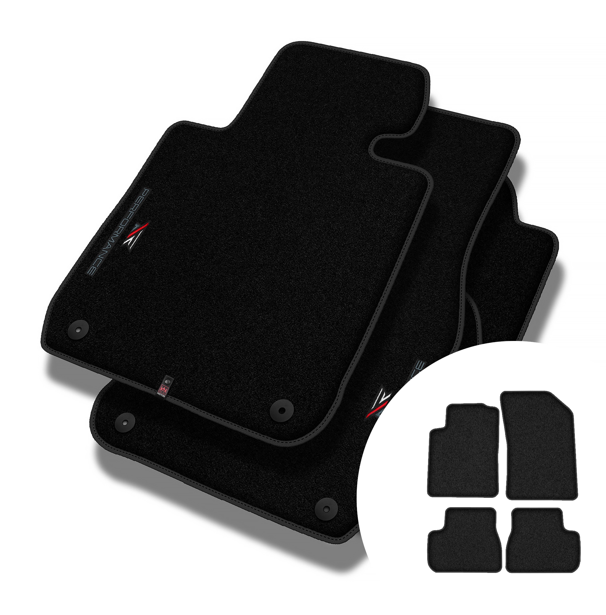 Velurové koberce Performance pro Citroen DS3 2010-2016