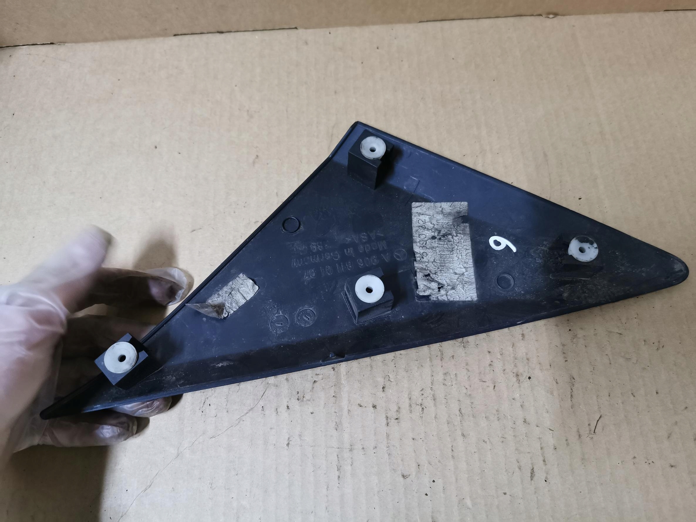 cover mirrors right MERCEDES SPRINTER W906 06-16 A9068110107