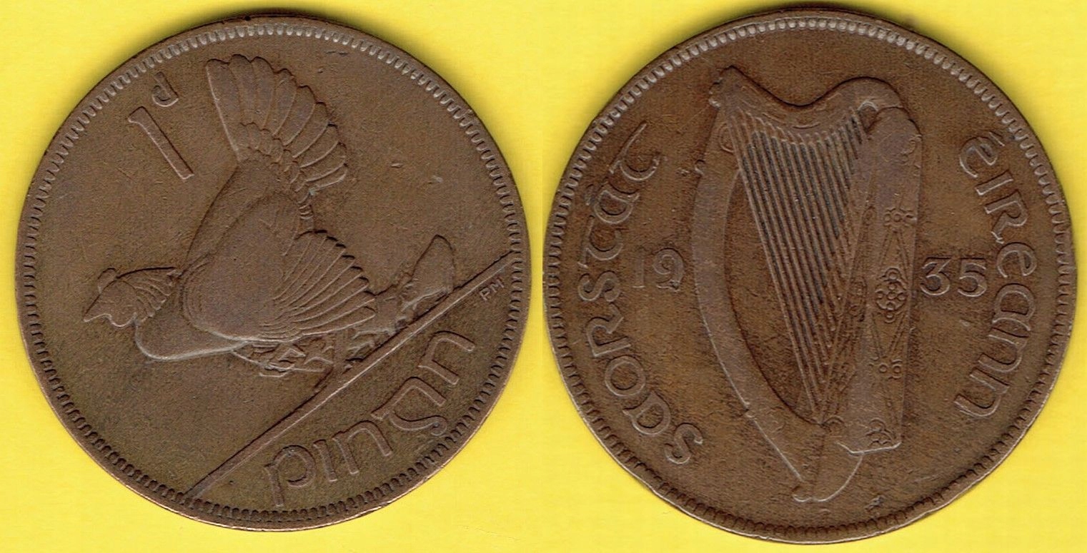 IRLANDIA 1 PENS 1935 r.