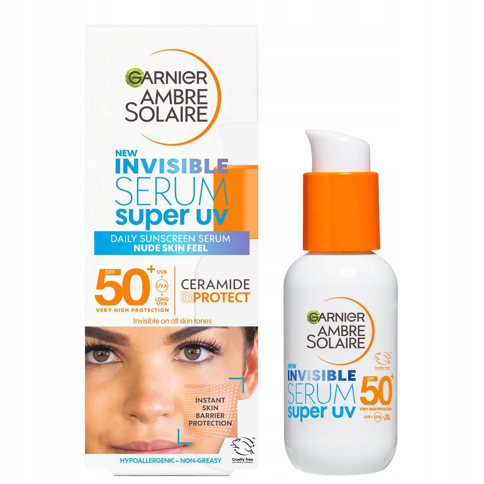 Garnier Denní Sérum Proti Uv Záření Spf 50 (neviditelné Sérum) 30 ML Unisex