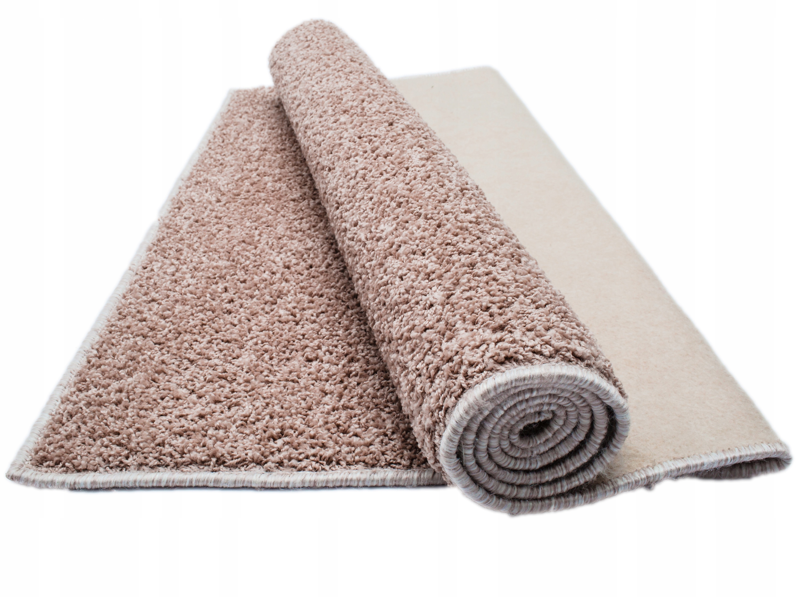 Dywan Shaggy 100x200 Mięciutki Kolor Cappuccino