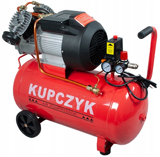Kompresor Sprężarka 50L Kupczyk ZVA 50 370 L/min Marka Kupczyk