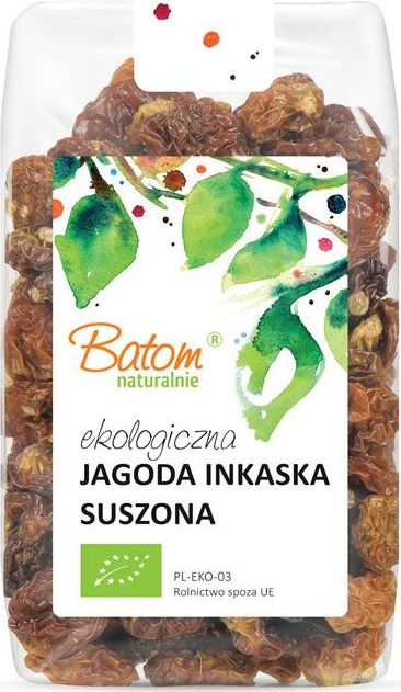 Bio Jagoda inkaska suszona bez dodatku cukru 100% 1kg Batom