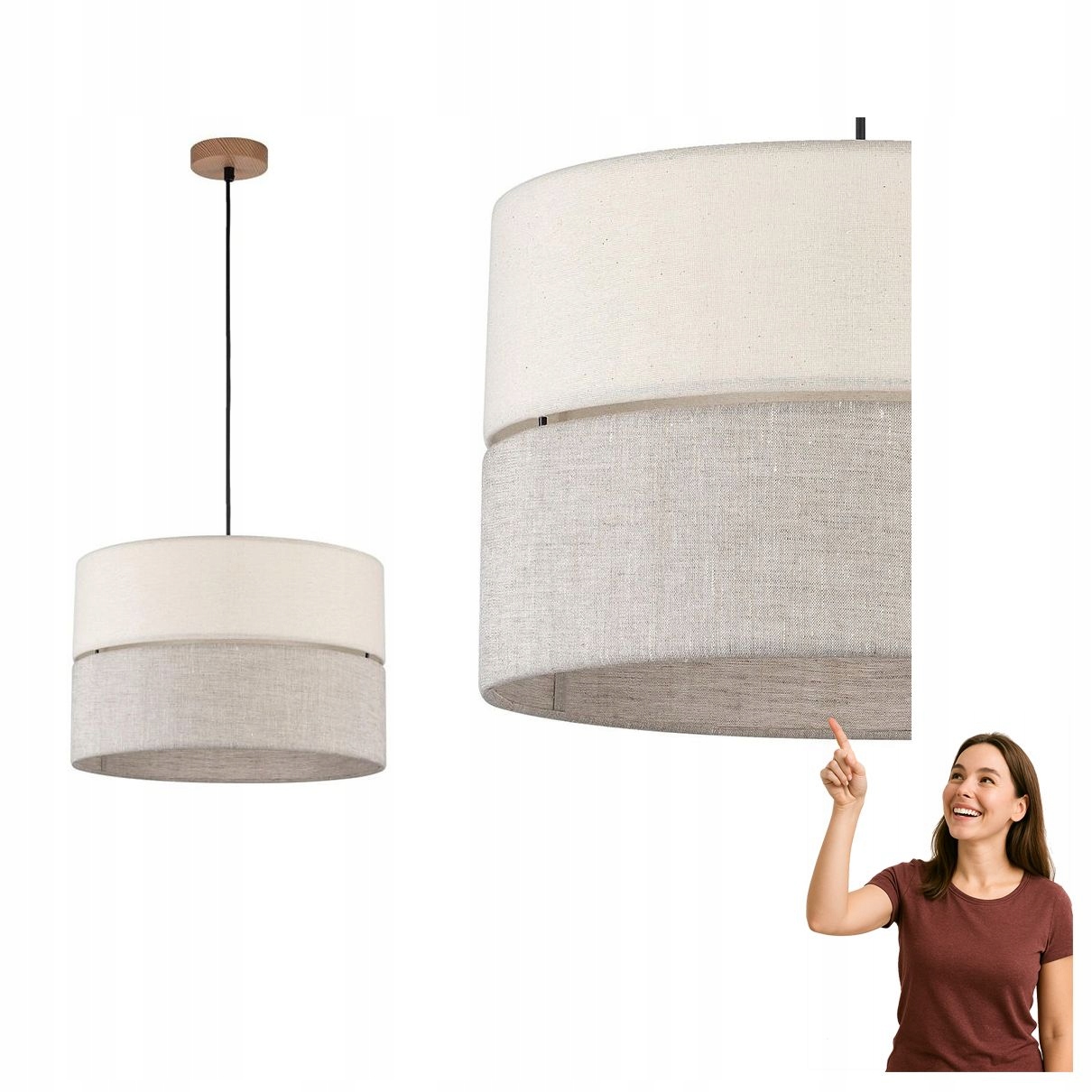 Závesná lampa Eco 5772 Tk Lighting