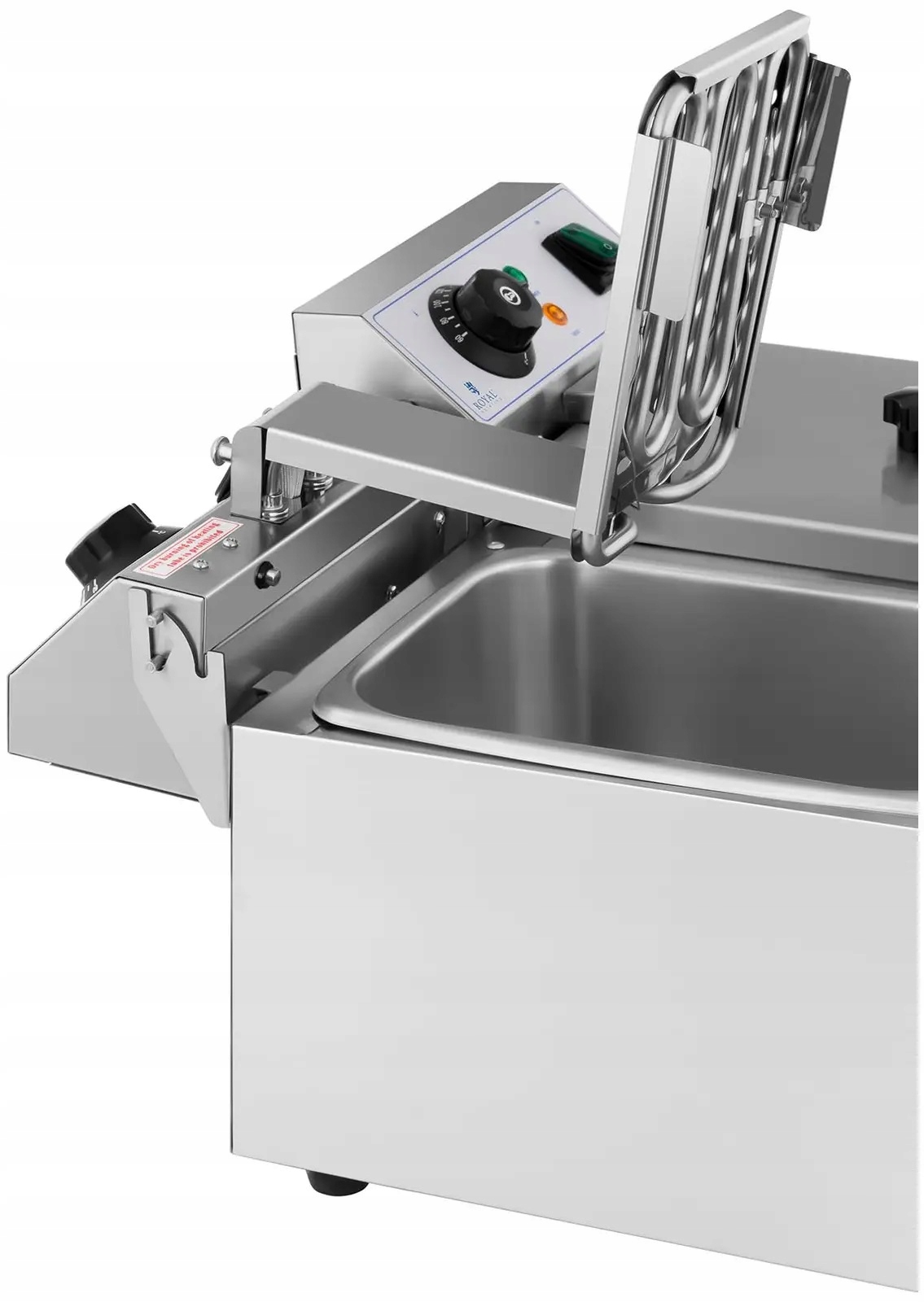 Frytownica dwukomorowa 2x8L 2x3200W Royal Catering RCEF 08DB 10011143
