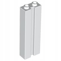 

Lego 88393 Filar 1x2x5 prowadnica biały Nowy (4g)