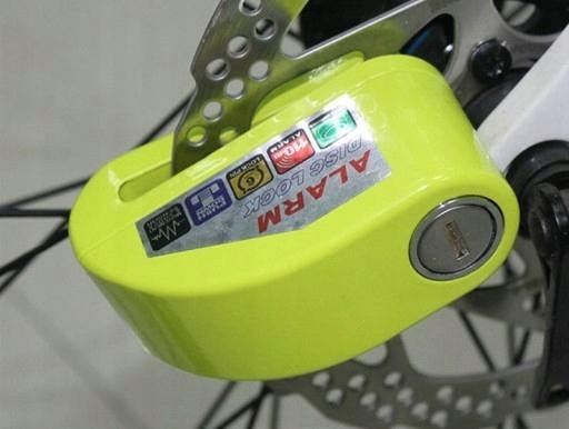 BLOKADA TARCZY HAMULCOWEJ Z ALARMEM ZIELONY ZESTAW Producent inny