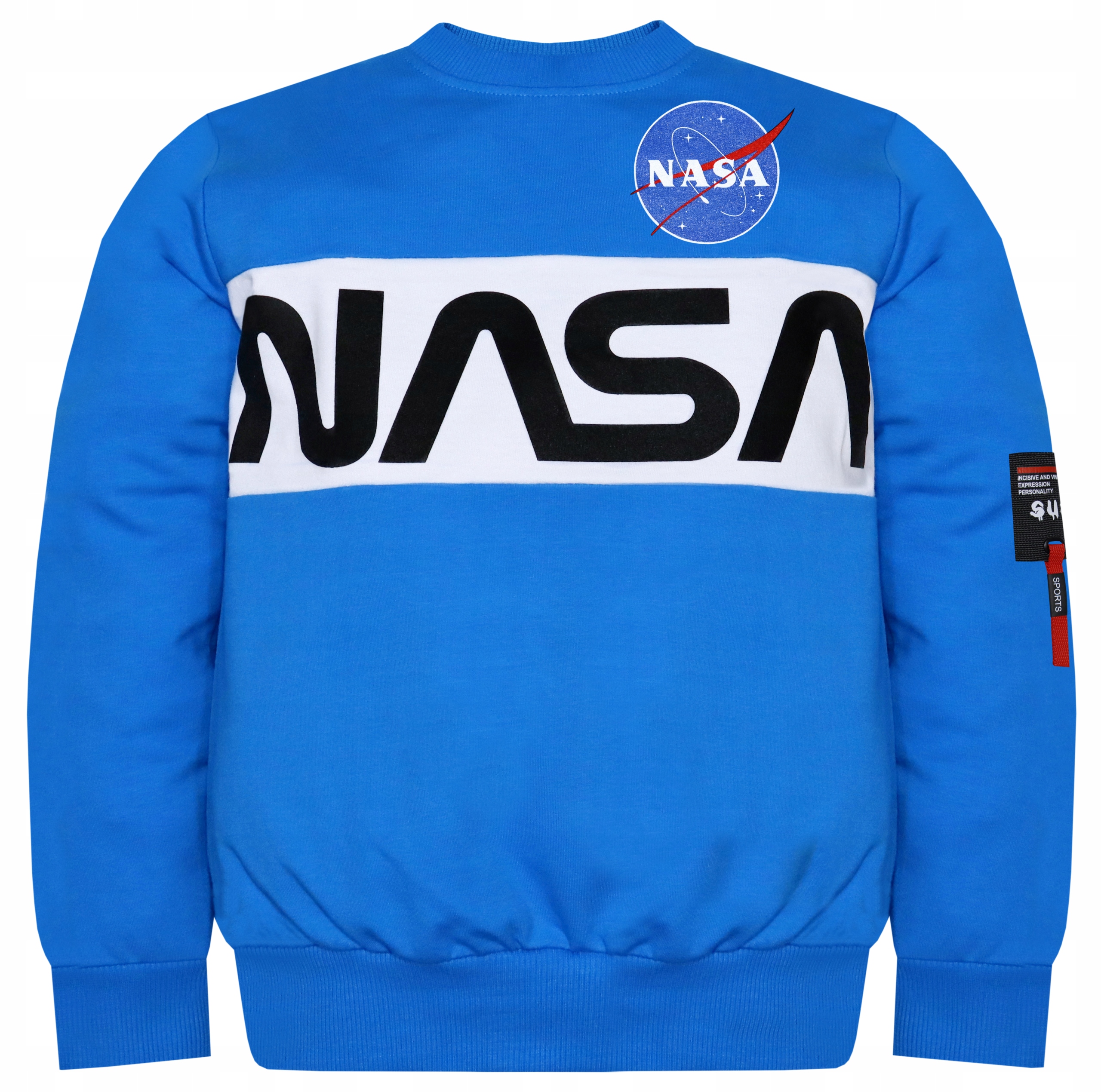 

3239 Sportowa Bawełniana Bluza Nasa r 134